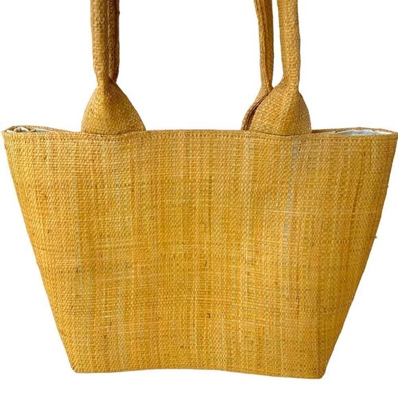 Vintage Straw Shoulder Bag - Picture 2 of 6